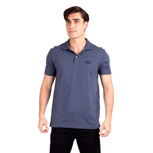 Playera tipo polo Nautica Jeans azul para caballero K65913-4A2