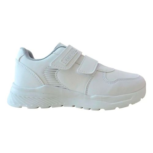 Tenis escolar Yuyin blanco para niño 26441