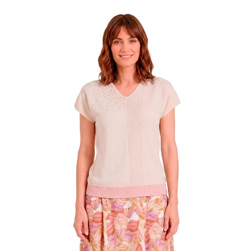 Blusa Vitos rosa para dama V69701