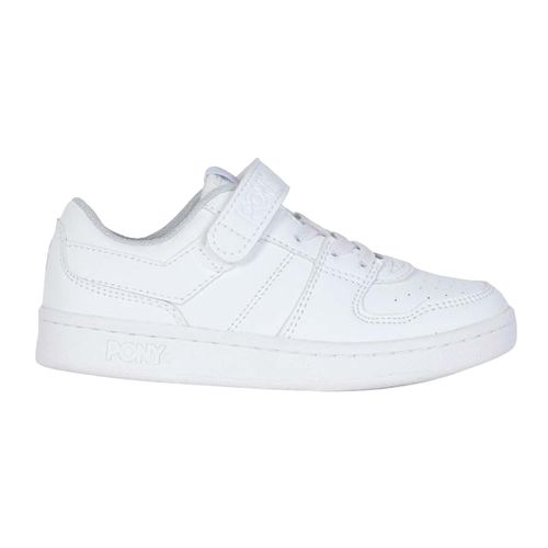 Tenis escolar Pony blanco para joven CITY WINGS LO
