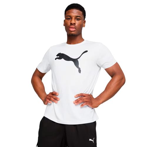 Playera deportiva Puma blanco para caballero 525921 02