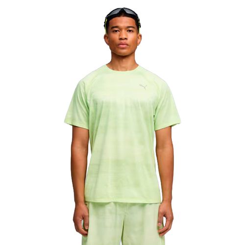 Playera deportiva Puma verde para caballero 528415 38
