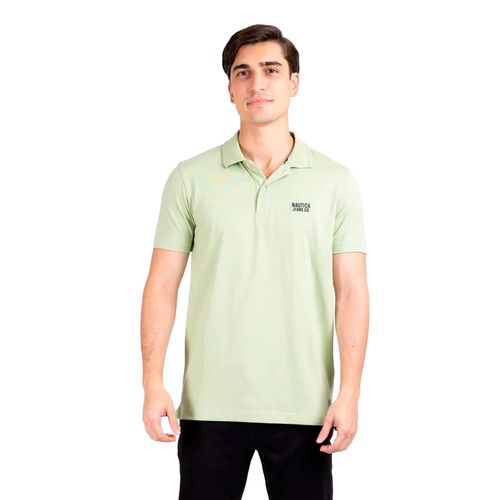 Playera tipo polo Nautica Jeans verde para caballero K65913-3X7