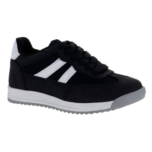 Tenis casual Bambino Kids negro para niño BA2885