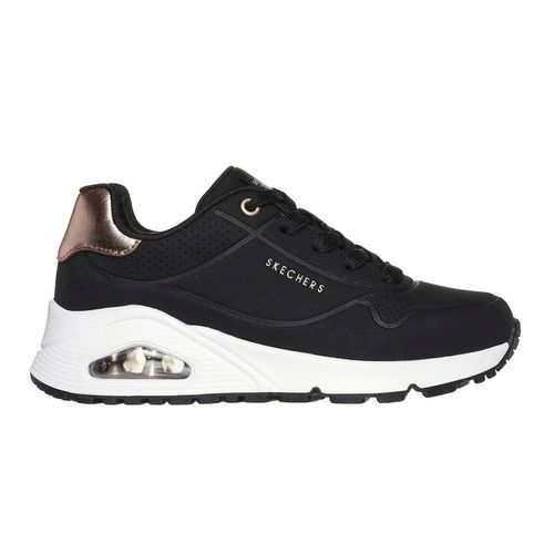 Tenis deportivo Skechers negro para niña 310545LBLK