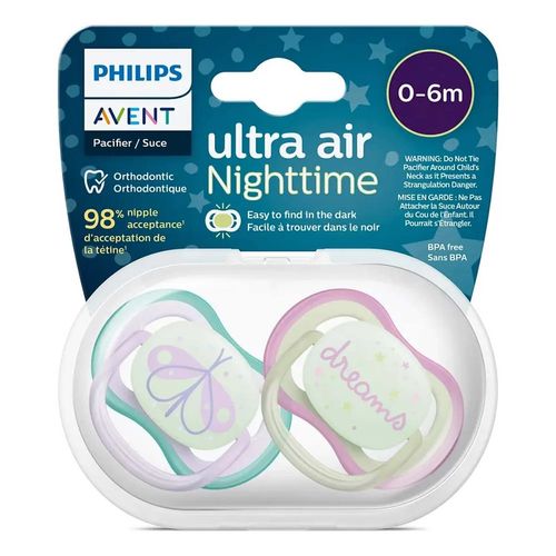 Set de chupones Avent 2 pzas scf376/19