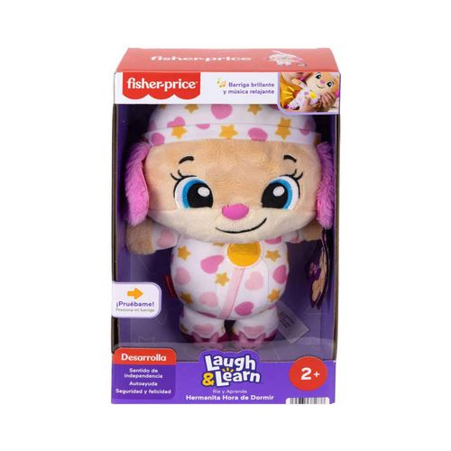 Hermanita hora de dormir Fisher Price ríe y aprende jmn21