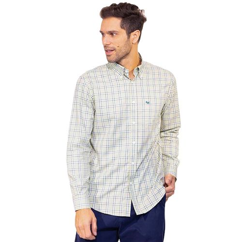 Camisa Ferrioni verde para caballero M29444