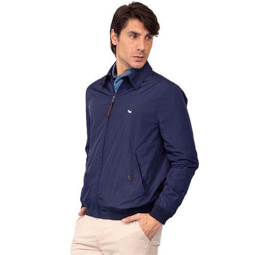 Chamarra Ferrioni azul para caballero M29489