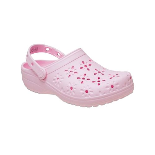 Sandalia casual Crocs rosa para dama 210927-6ZW