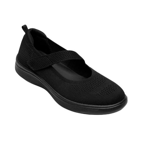 Zapato confort Flexi negro para dama 104931