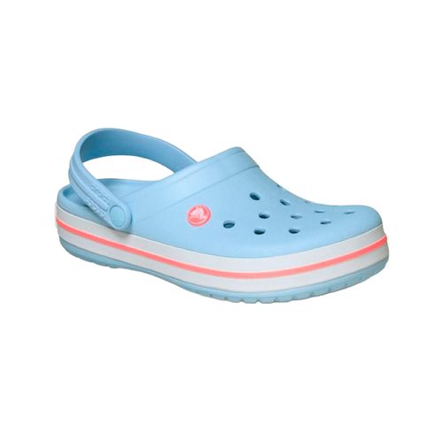 Sandalia casual Crocs azul para dama 11016-4XQ