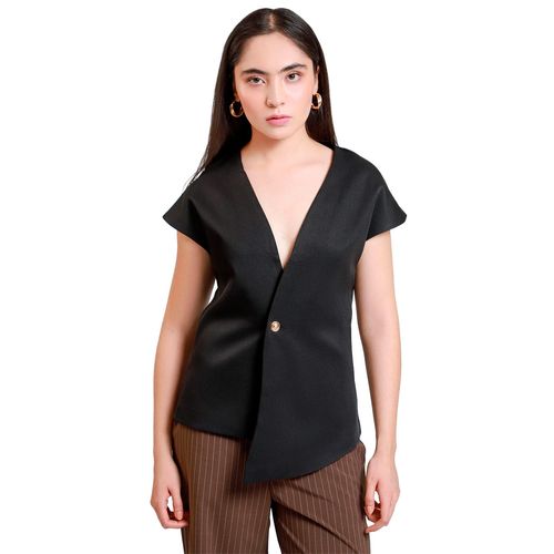 Chaleco Lob negro para dama DCDE0274