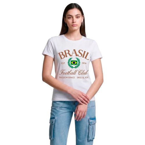 Playera Lob blanco para dama DPPM1286