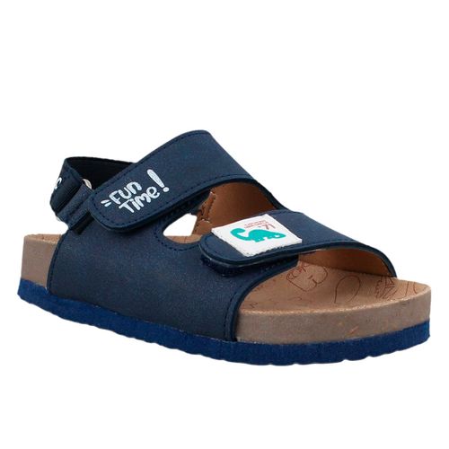 Sandalia casual Vavito azul para niño VA170546ST