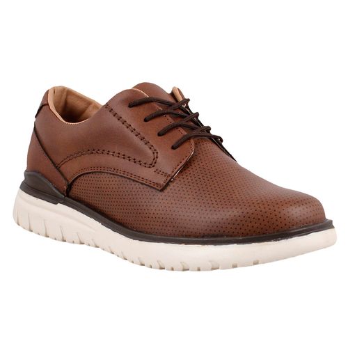 Zapato de vestir Vavito café para joven VA517516ST