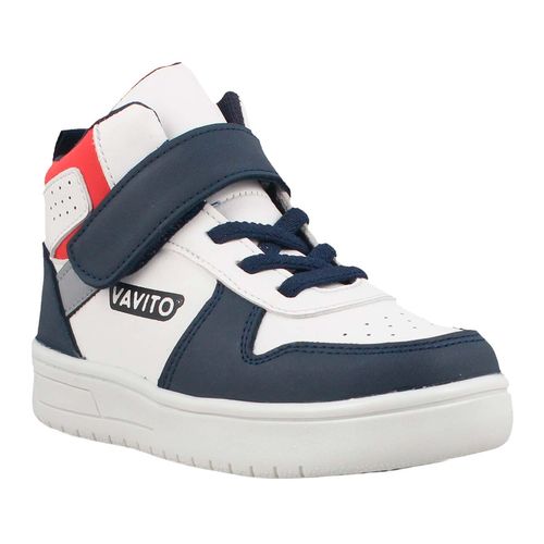 Tenis casual Vavito blanco para niño VA906502ST