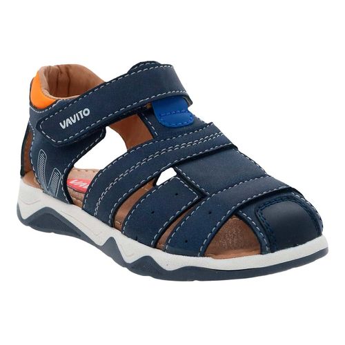 Sandalia casual Vavito azul para niño V9604