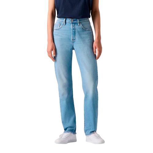 Pantalón de mezclilla Levi's azul para dama 12501-0568