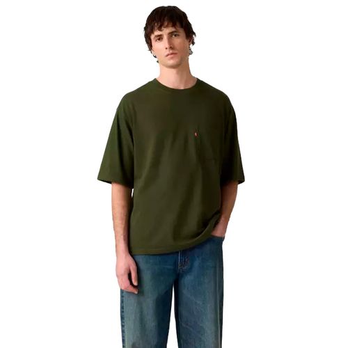 Playera Levi's verde para caballero 005OB-0011