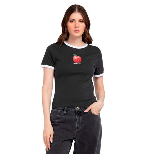 Playera Levi's negro para dama A3519-0057