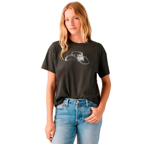 Playera Levi's negro para dama 005HP-0007