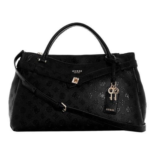 Bolso satchel Guess para dama negro pd974606-blo
