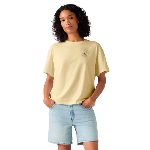 Playera Levis Misses  amarillo para dama 005HP-0016