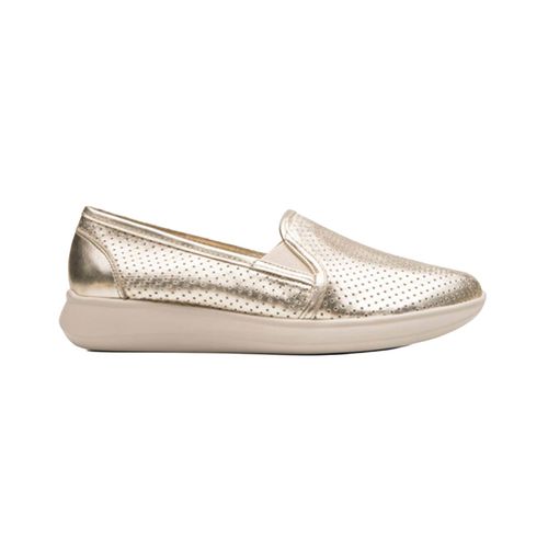 Zapato confort Flexi dorado para dama 142901