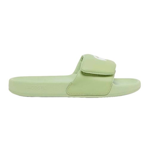 Sandalia de playa Lacoste verde para dama 51CFA0014-2K8