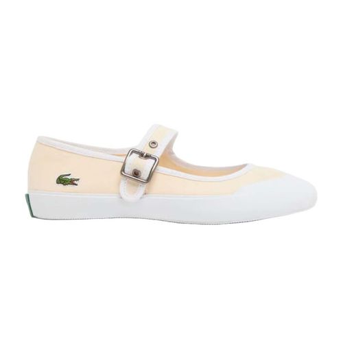 Tenis urbano Lacoste beige para dama 51SFA0134-03A