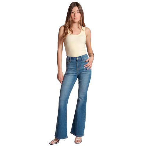 Pantalón de mezclilla Balam  azul para dama BL7524