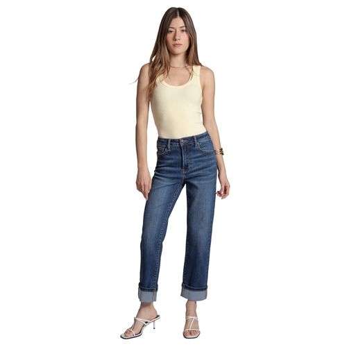 Pantalón de mezclilla Balam  azul para dama BL7423