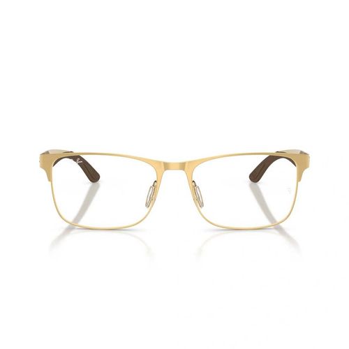 Lentes oftálmicos Ray Ban para caballero dorado rx75503220/57