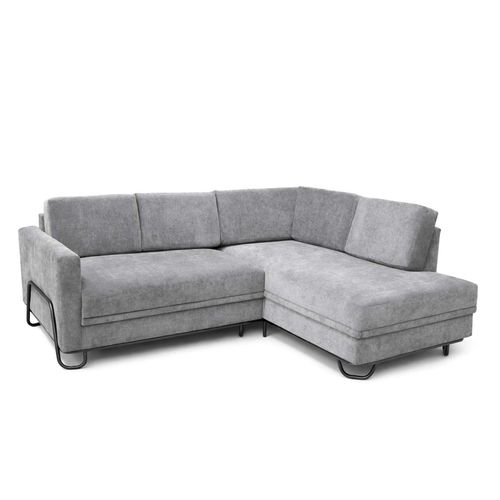 Sala esquinera Dolce Casa gris lugo