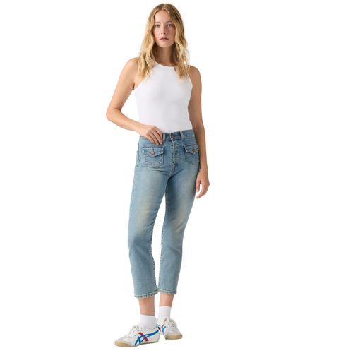 Pantalón de mezclilla Levi's azul para dama 005LN-0001