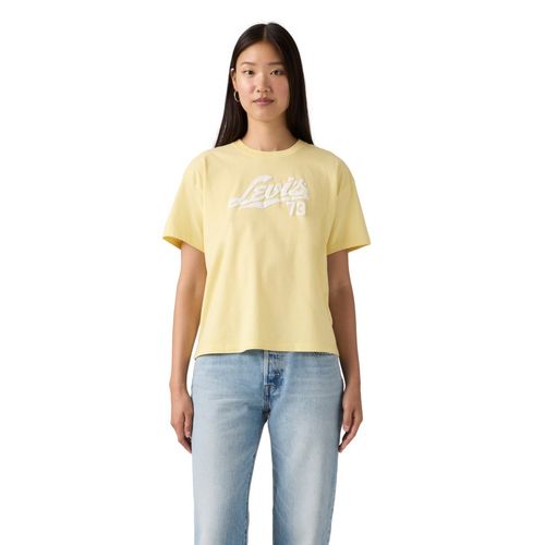 Playera Levi's amarillo para dama 005HP-0001
