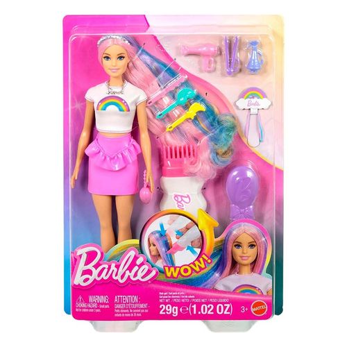 Muñeca Barbie fashionistas pinta y decora el cabello jjp07