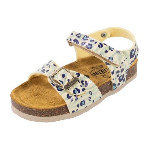 Sandalia casual Plakton blanco para jovencita 136231