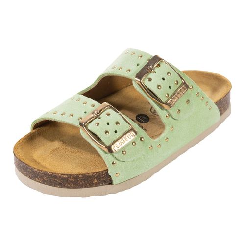 Sandalia casual Plakton verde para jovencita 136020RE