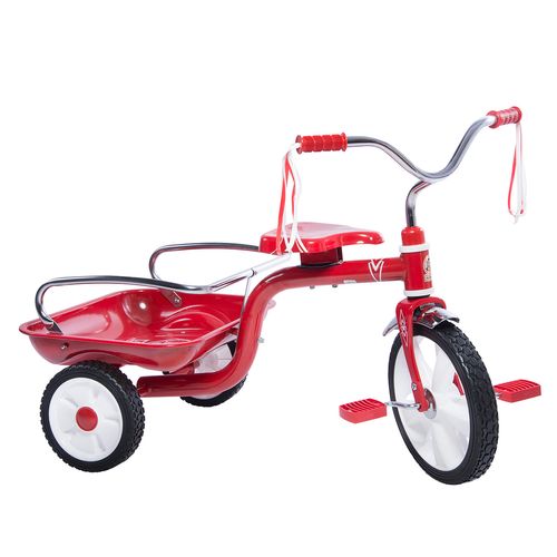 Triciclo con caja y barandal Apache r14 rojo 302