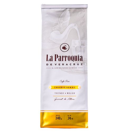 Bolsa De Café Molido Puro La Parroquia De Veracruz 340G