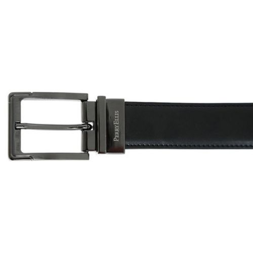 Cinturón Reversible Para Caballero Perry Ellis Negro L49-0021-0