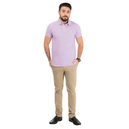 Playera Tipo Polo Para Caballero Cabo Rojo Morado 1500 Sfc