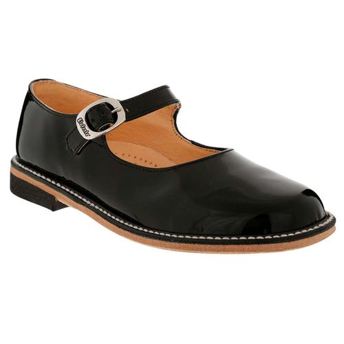 Zapato escolar para niña Elefante negro 7010-05