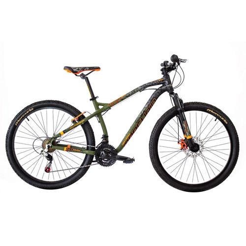 Bicicleta Mtb Ranger R26 Mercurio Con Suspensión Verde-Negro 300721