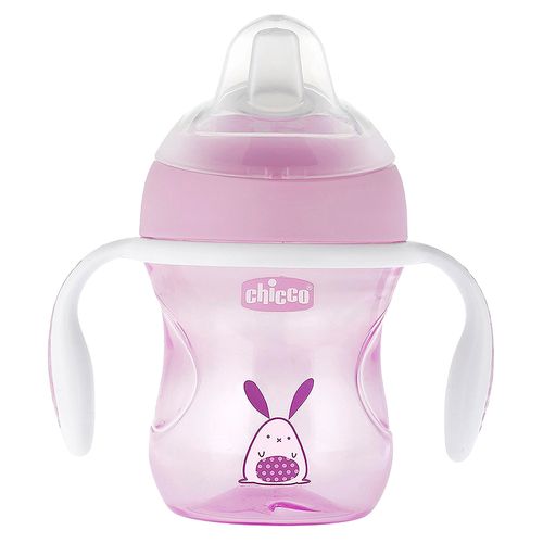 Vaso De Transición Para Niña Chicco Rosa 4M+ 200Ml 6911100000