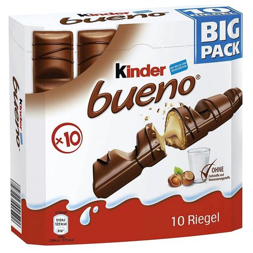 Chocolate Kinder 10 Piezas 3487