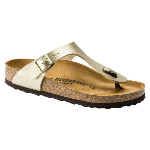 Sandalia Casual Para Dama Birkenstock Dorado 1016108