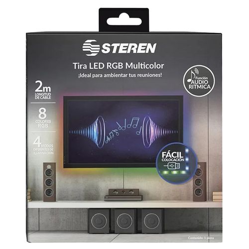 Audio rítmica Steren gad-led2